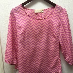 Peaches and Cream Pink Top